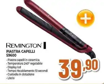 REMINGTON PIASTRA CAPELLI S9600