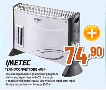 Expert IMETEC TERMOCONVETTORE 4034 offerta