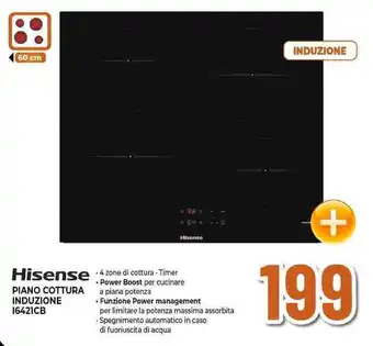 Expert Hisense PIANO COTTURA INDUZIONE 16421CB offerta