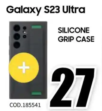 MediaWorld Galaxy S23 Ultra SILICONE GRIP CASE offerta