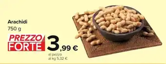 Carrefour Market Arachidi 750 g offerta
