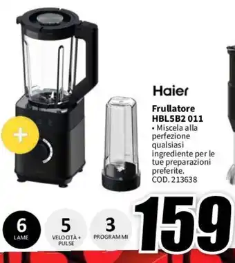 MediaWorld Haier Frullatore HBL5B2 011 offerta