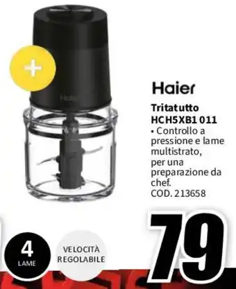 MediaWorld Haier Tritatutto HCH5XB1 011 offerta