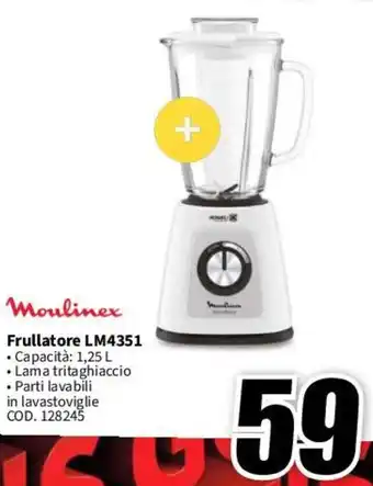 MediaWorld Moulinex Frullatore LM4351 offerta