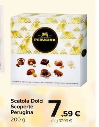 Carrefour Market Scatola Dolci Scoperte Perugina 200 g offerta