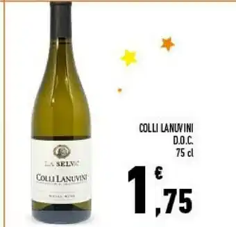 Conad Superstore La selva Colli Lanuvini DOC 750 Ml offerta