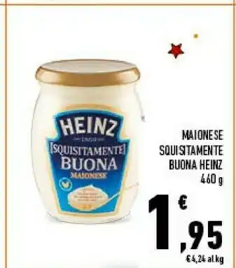 Conad Superstore Heinz Maionese Squisitamente Buona 460 G(ml) offerta