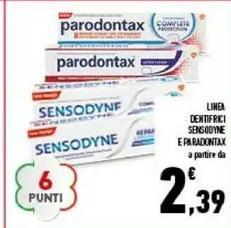 Conad Superstore Parodontax Linea Dentifricio offerta