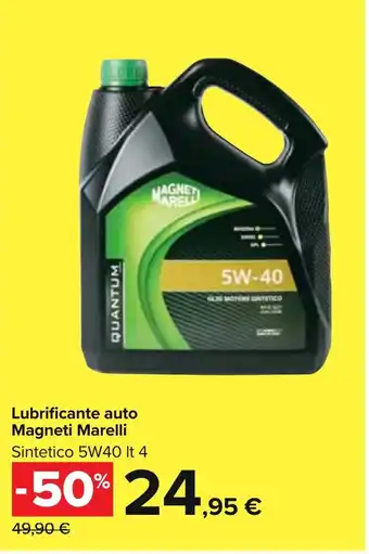 Carrefour Lubrificante auto Magneti offerta