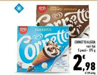 Conad Superstore Algida Cornetto Caramello 375 G(ml) offerta