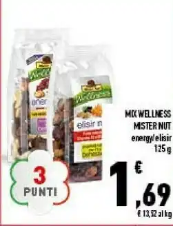 Mister Nut Mix Wellness Energy 125 G