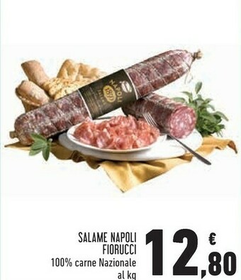 Conad Superstore Fiorucci Salame Napoli offerta
