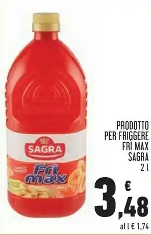 Conad Superstore Sagra Frì Max 2000 G(ml) offerta