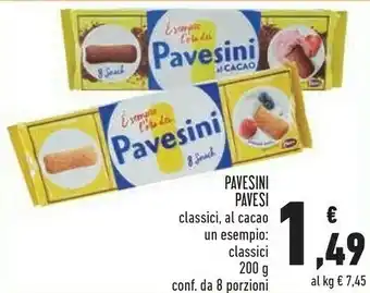 Conad Superstore Pavesi Ni Al Cacao 200 G(ml) offerta