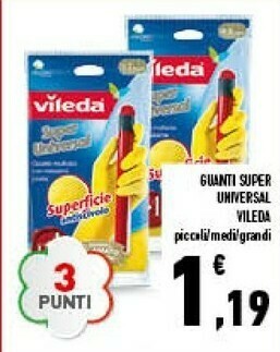 Conad Vileda Guanti Super Universal offerta