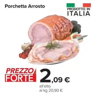 Carrefour Porchetta Arrosto offerta