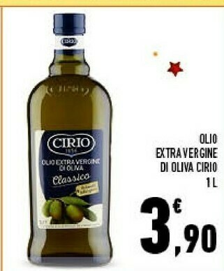 Conad Cirio Olio Extra Vergine Di Oliva offerta