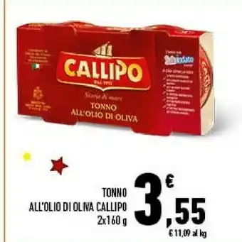 Conad Callipo Tonno All'Olio Di Oliva offerta