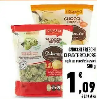 Conad Patamore Gnocchi Freschi Di Patate offerta