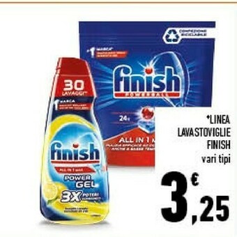 Conad Finish Linea Lavastoviglie offerta