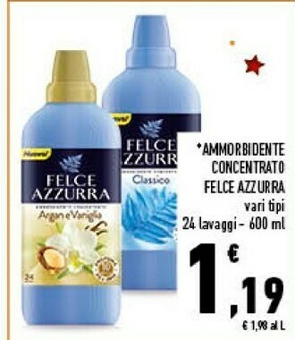 Conad Felce Azzurra Ammorbidente Concentrato offerta