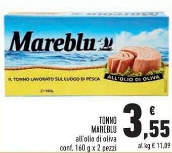 Conad Mareblu Tonno All'Olio Di Oliva offerta