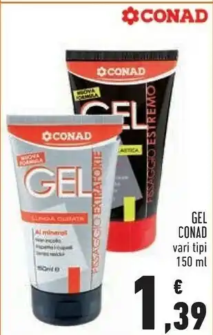 Conad Conad - Gel Fissaggio Estremo 150 Ml offerta
