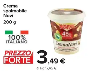 Carrefour Crema spalmabile Novi 200 g offerta