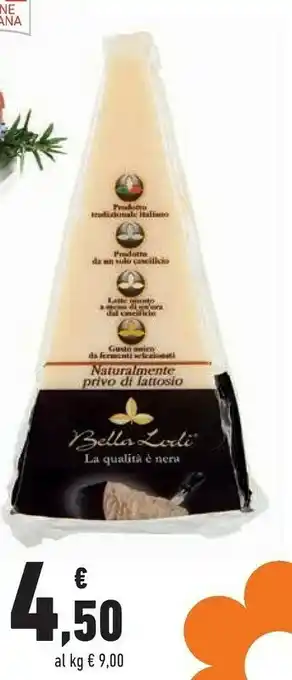 Conad Sole Bella Lodi Formaggio 500 G offerta