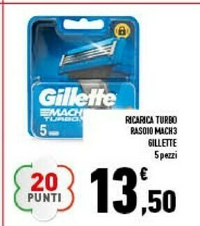 Conad Gillette Rasoio Mach3 offerta