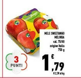 Conad Melinda Mele Sweetango 750 G offerta
