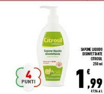 Conad Citrosil Sapone Liquido offerta
