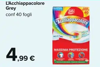 Carrefour L'Acchiappacolore Grey conf 40 fogli offerta