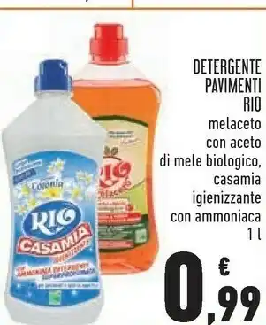 Conad Rio Detergente Pavimenti offerta