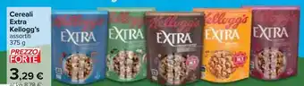 Carrefour Cereali Extra Kellogg's assortiti 375 g offerta