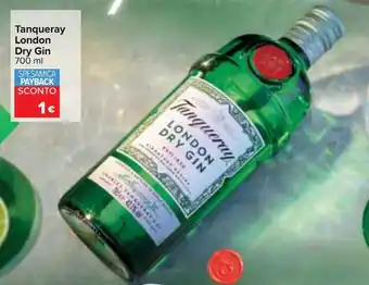Carrefour Tanqueray London Dry Gin 700 ml offerta
