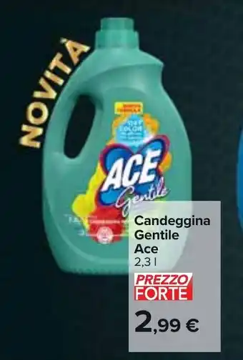 Carrefour Candeggina Gentile Ace 2,3 l offerta