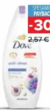 Carrefour Docciaschiuma Dove profumazioni assortite 250 ml offerta