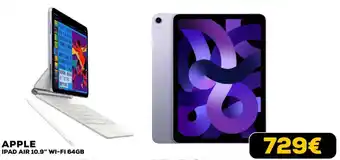 Euronics APPLE IPAD AIR 10.9" WI-FI 64GB offerta