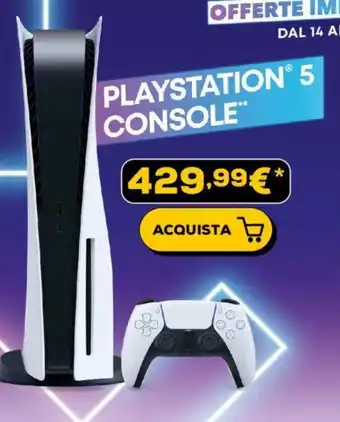 Euronics PLAYSTATION 5 CONSOLE™ offerta