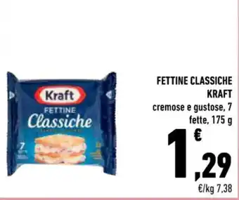 Conad FETTINE CLASSICHE KRAFT 175 g offerta
