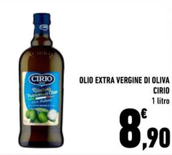 Conad OLIO EXTRA VERGINE DI OLIVA CIRIO 1 litro offerta