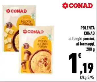 Conad POLENTA CONAD 200 g offerta