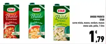 Conad BRODO PRONTO STAR 1 litro offerta