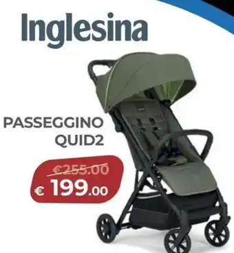 Ideal Bimbo Inglesina PASSEGGINO QUID2 offerta
