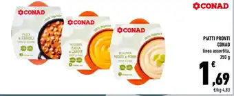Conad PIATTI PRONTI CONAD linea assortita, 350 g offerta