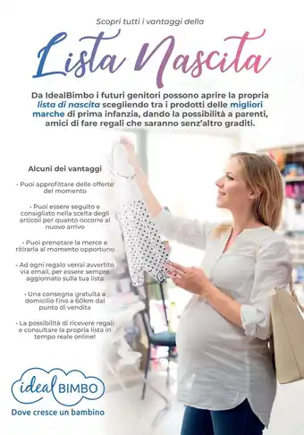 Dove cresce un bambino Ideal Bimbo Lista Nascita
