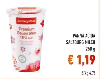 Conad PANNA ACIDA SALZBURG MILCH 250 g offerta