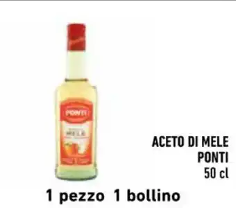 Conad ACETO DI MELE PONTI 50 cl offerta