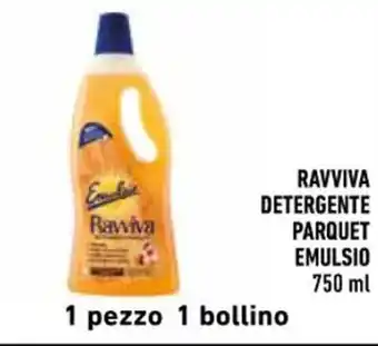 Conad RAVVIVA DETERGENTE PARQUET EMULSIO 750 ml offerta